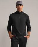 Dreamstate 1/4 Zip - Pure Black