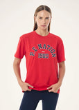 Established Tee - College Red
