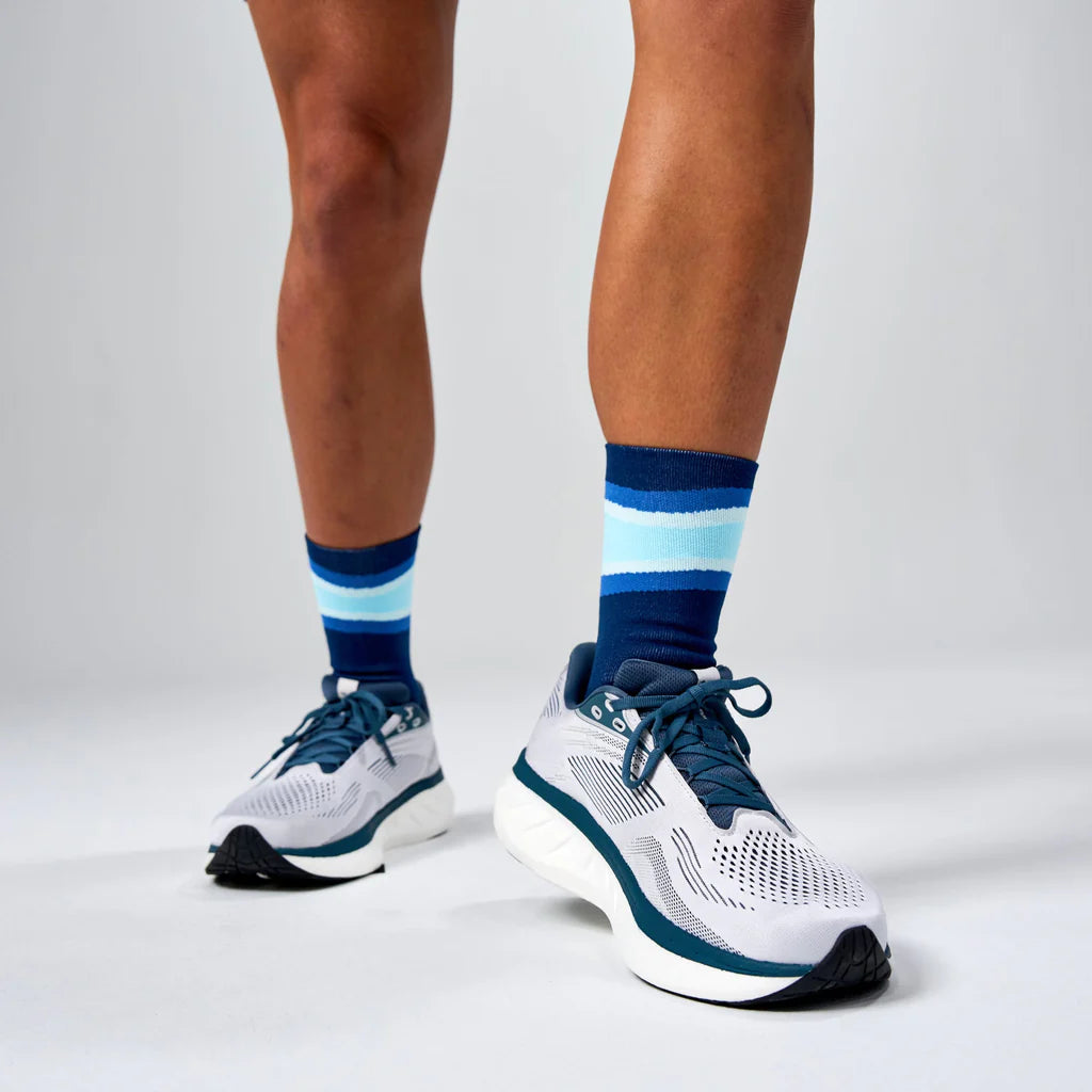 Elite Light Cushion Mini Crew - Blue Bounce