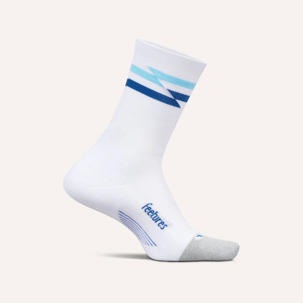 Elite Light Cushion Mini Crew - White Track