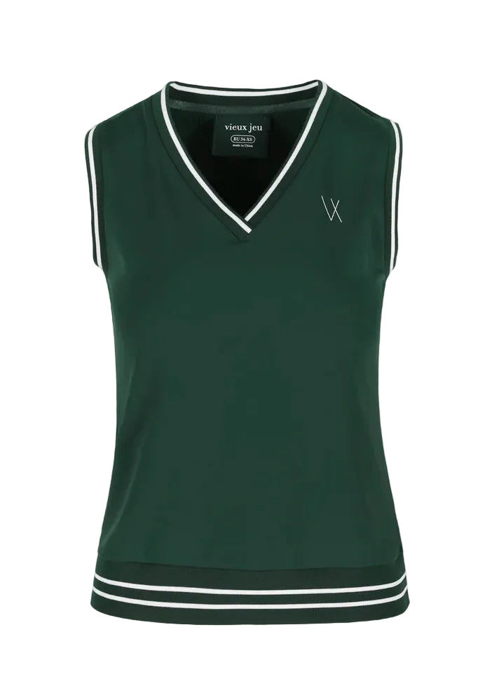 Emma Top Mono - Dark Green