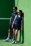 Emma Top Mono - Dress Blue