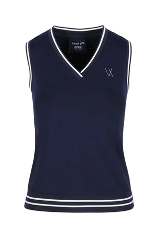 Emma Top Mono - Dress Blue