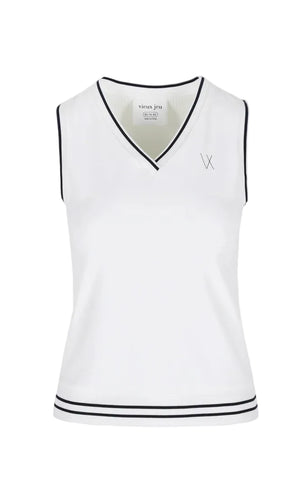 Emma Top Mono - White