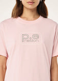 Flux Tee - Chalk Pink