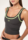 Forward Tank - Caviar/Washed Lime