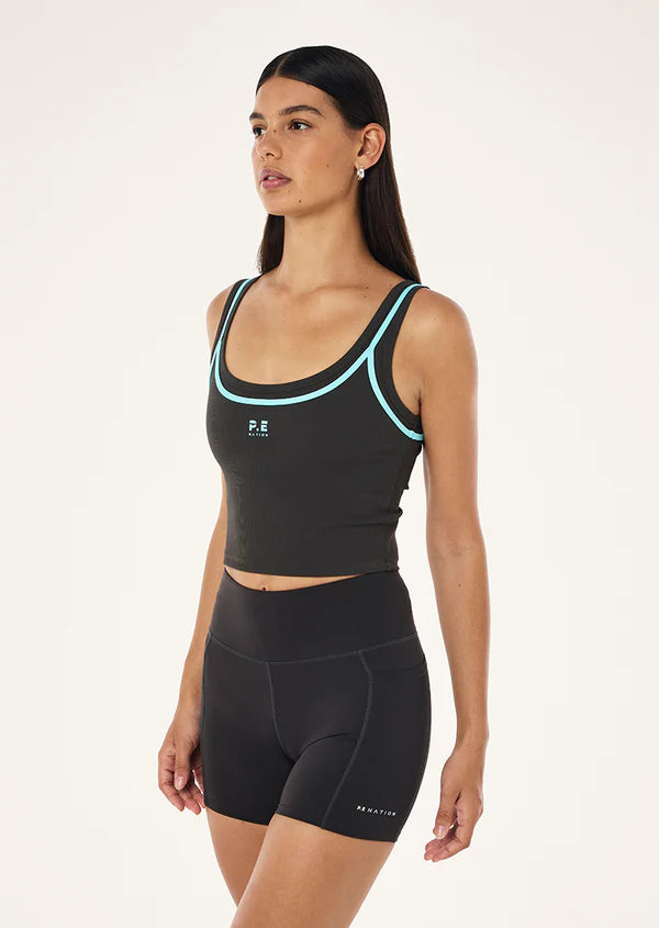 Forward Tank - Smokestone/Aqua