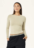 Foundation Long Sleeve Top - Biscuit