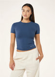 Foundation Short Sleeve Tee - Vintage Indigo