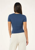 Foundation Short Sleeve Tee - Vintage Indigo