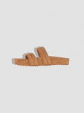Giles Quilted Slides - Chanterelle