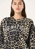 Heritage Sweat - Leopard