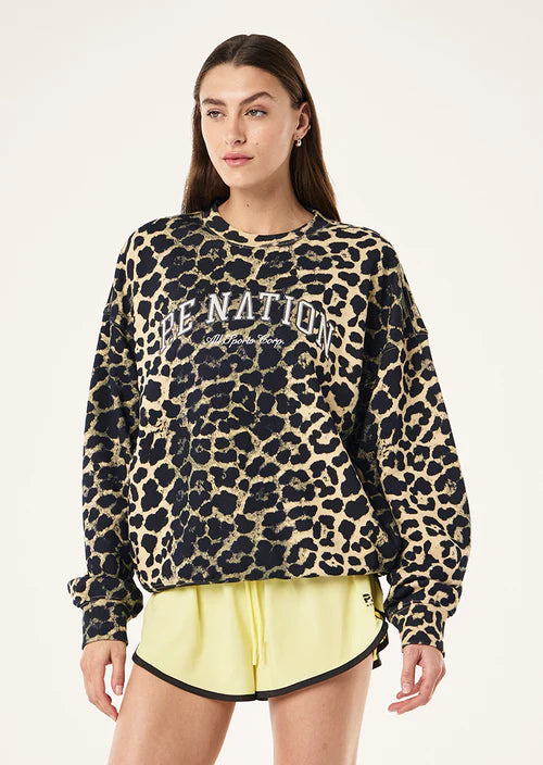 Heritage Sweat - Leopard