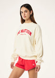 Heritage Sweat - Whisper White
