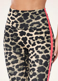 Highgate Full Length Legging - Leopard/Diva Pink