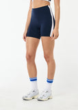 Highgate Bike Short - Dark Navy/Optic White