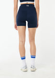 Highgate Bike Short - Dark Navy/Optic White