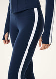 Highgate Full Length Legging - Dark Navy/Optic White