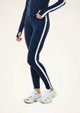 Highgate Full Length Legging - Dark Navy/Optic White
