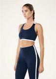 Highgate Sports Bra - Dark Navy/Optic White