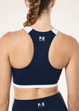 Highgate Sports Bra - Dark Navy/Optic White