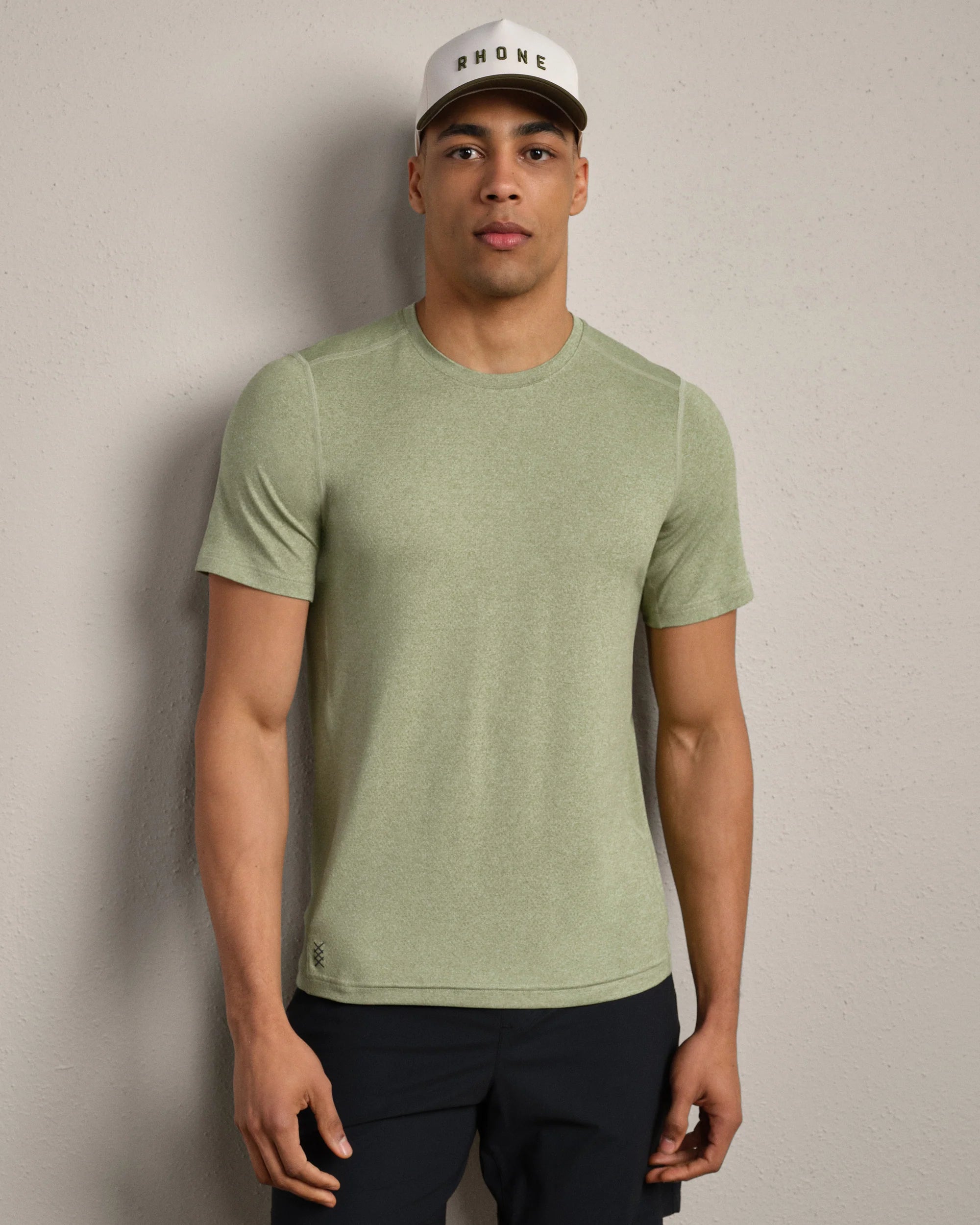 Invictus Training Tee V2 - Dusty Sage Heather