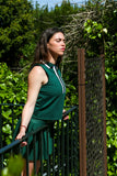 Josephine Top - Dark Green