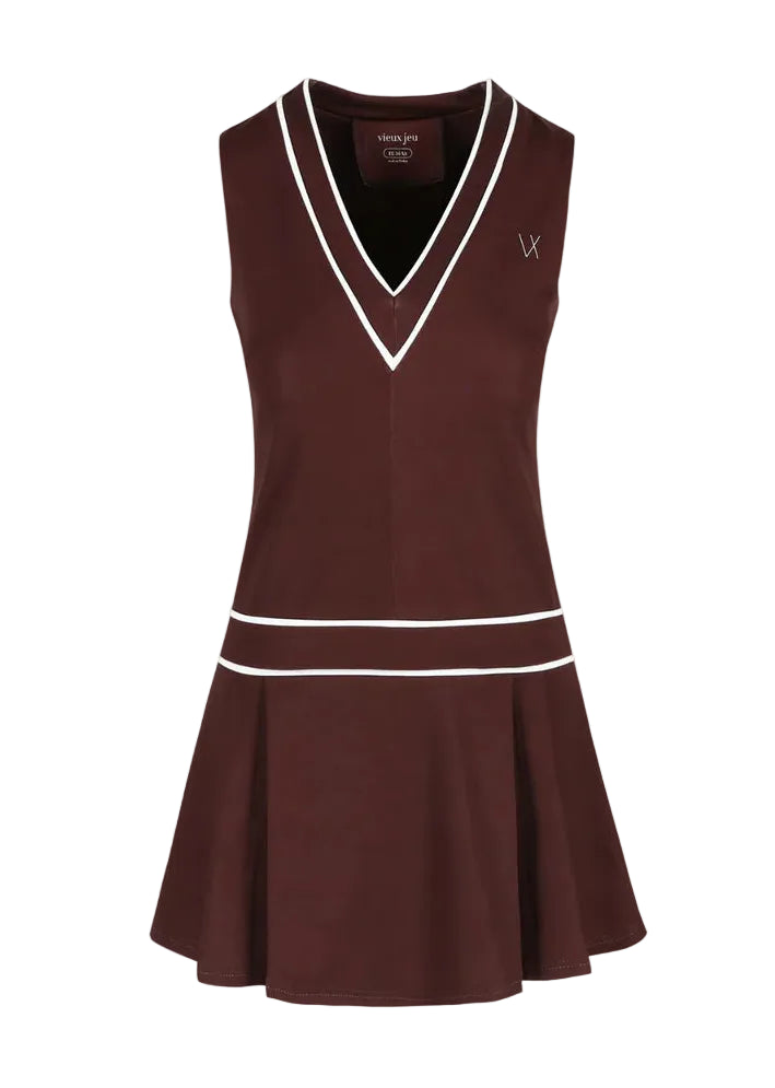 Kim Dress - Burgundy