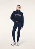 Legacy Quarter Zip Sweat - Dark Navy