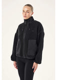 Lennon Sherpa Jacket - Black