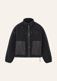 Lennon Sherpa Jacket - Black