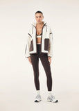 Lennon Sherpa Jacket - Whisper White/Coffee