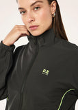 Linear Jacket - Caviar/Lime