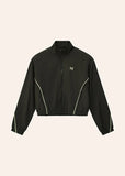 Linear Jacket - Caviar/Lime
