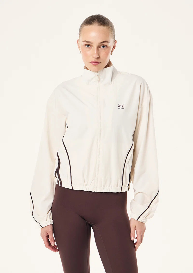 Linear Jacket - Whisper White