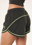 Linear Short - Caviar/Lime