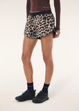 Linear Short - Leopard/Black