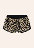 Linear Short - Leopard/Black