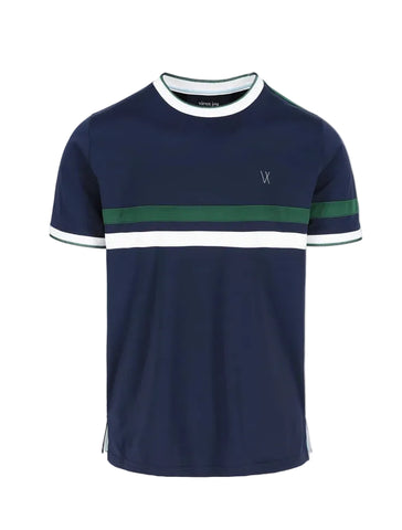 Leo Shirt Stripe - Dress Blue