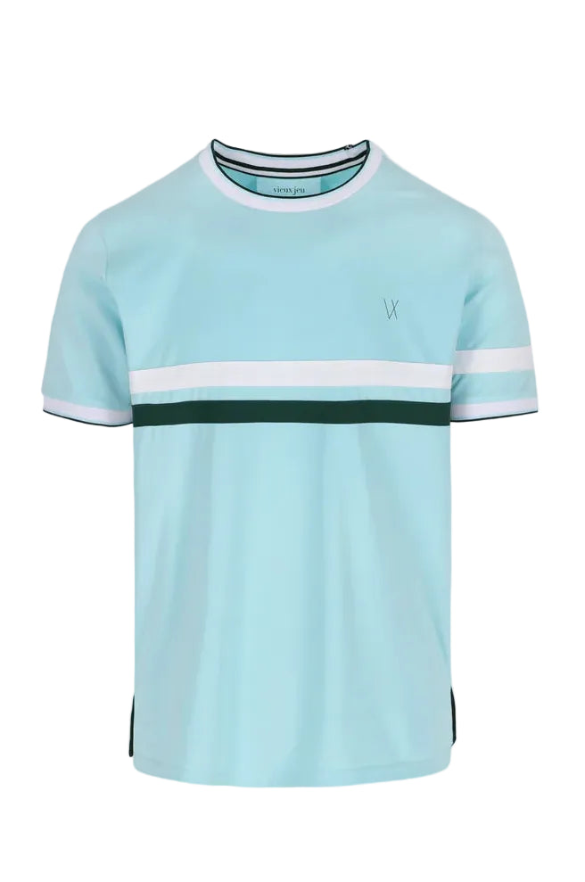 Leo Shirt Stripe - Light Blue