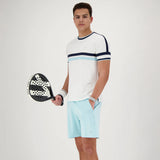 Leo Shirt Stripe - White/Dress Blue