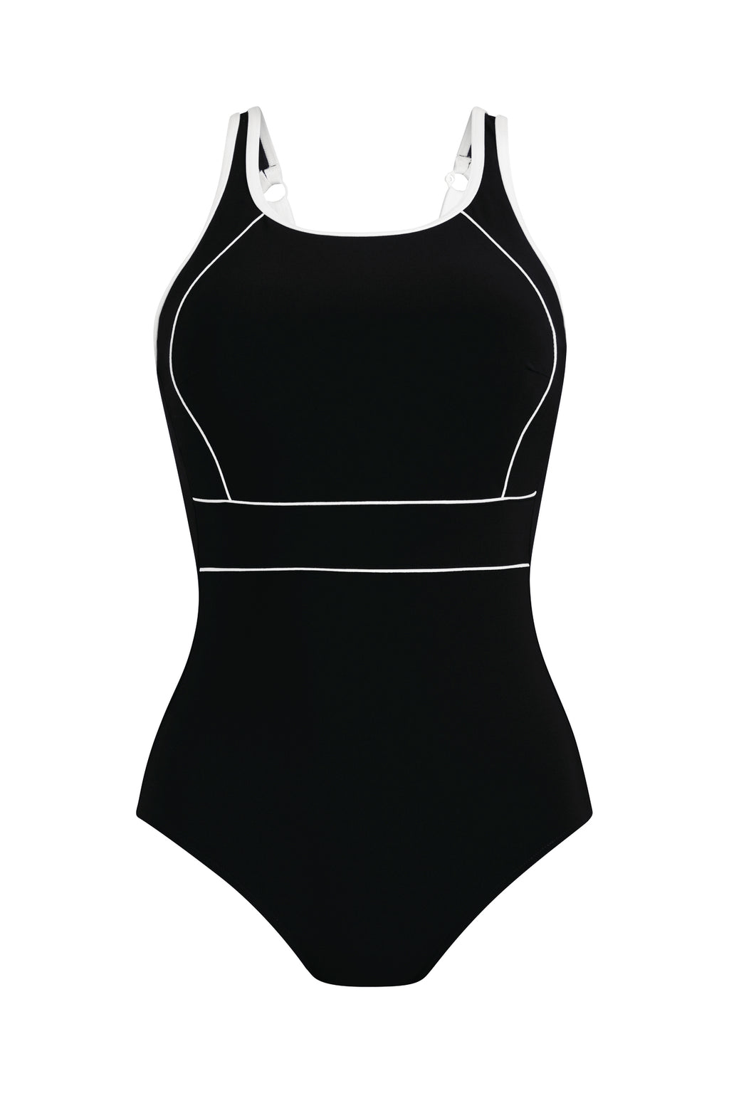 Colina Swimsuit - Black/White