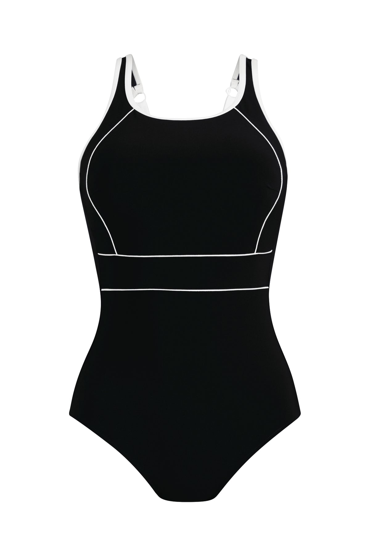 Colina Swimsuit - Black/White