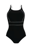 Colina Swimsuit - Black/White