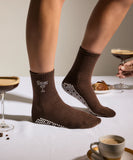 Crew Grip Socks - Espresso Martini