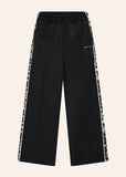 Man Down Track Pant - Black/Leopard