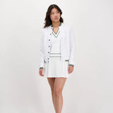 Mona Jacket - White/Green