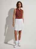 Newman High Rise Skort - White