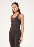 Nexus Rib Tank - Coffee
