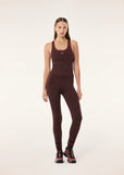 Nexus Rib Tank - Mahogany/Diva Pink